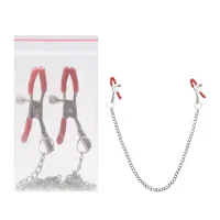 PRENDEDOR DE MAMILOS COM CORRENTE