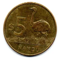 Uruguai - 2011 - 5 Pesos