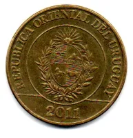Uruguai - 2011 - 5 Pesos - Foto 2
