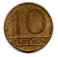 Polônia - 1989 - 10 Zlotych - Foto 2