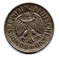 Alemanha - 1950 - 1 Mark - Foto 2