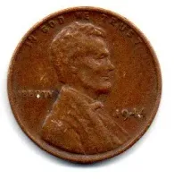 Estados Unidos - 1944 - 1 Cent - Trigo / Wheat