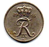 Dinamarca - 1965 - 10 Ore
