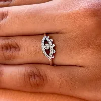 Anel Olho Grego 950 - 271985 - Foto 2