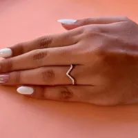 Anel de prata vida - 271861 - Foto 3