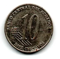 Equador - 2000 - 10 Centavos
