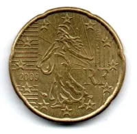 França - 2009 - 20 Euro Cent