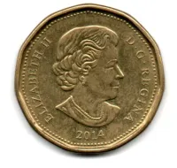 Canadá - 2014 - 1 Dollar