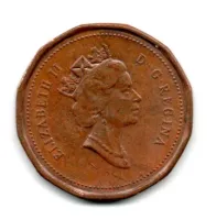 Canadá - 1992 - 1 Cent Comemorativa (125º aniversário da Confederação Canadense) - Foto 2