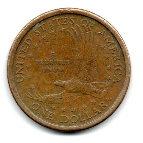 Estados Unidos - 2000P - 1 Dollar - C/ Danos