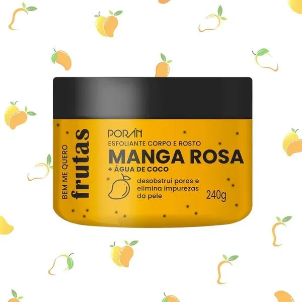Esfoliante Corpo e Rosto Manga Rosa Porán Imagem