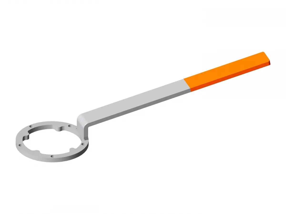 Ferramenta com encaixe especial, 5 furos e cabo longo RAVEN 111118 Imagem