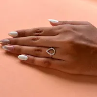 Anel de Prata Feminino com Pedras - AN3452 - Foto 3