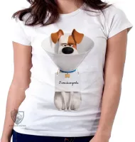 Baby look blusa feminina Pets Max cachorro vira lata - Foto 5