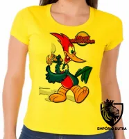 Baby look blusa feminina Pica Pau louco anos 60 - Foto 6