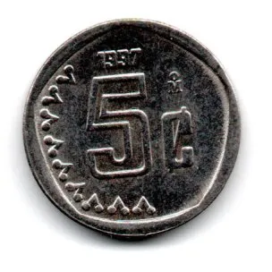 México - 1997 - 5 Centavos