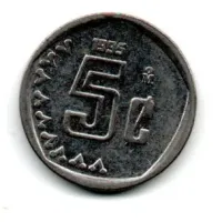 México - 1995 - 5 Centavos