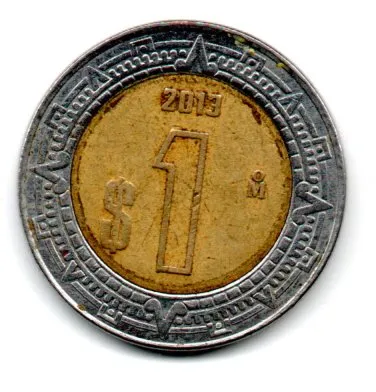 México - 2013 - 1 Peso