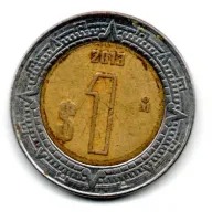 México - 2013 - 1 Peso