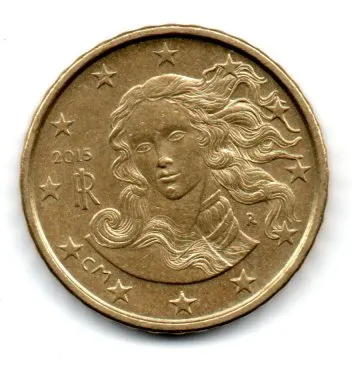 Itália - 2015 - 10 Euro Cent