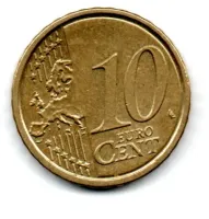 Itália - 2015 - 10 Euro Cent - Foto 2