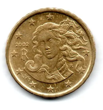 Itália - 2002 - 10 Euro Cent