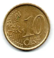 Itália - 2002 - 10 Euro Cent - Foto 2