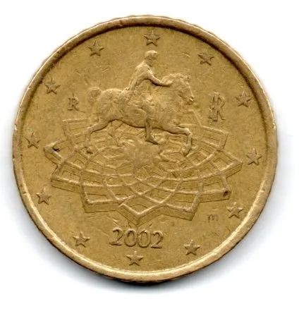 Itália - 2002 - 50 Euro Cent
