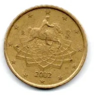 Itália - 2002 - 50 Euro Cent