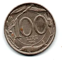 Itália - 1993 - 100 Lire