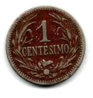 Uruguai - 1909 - 1 Centésimo - Foto 2