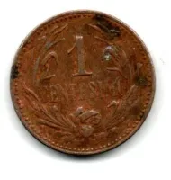 Uruguai - 1936 - 1 Centésimo - Foto 2