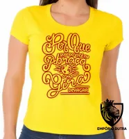 Baby look blusa feminina Porque quando você abraça mundo gira - Foto 3