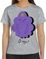 Baby look blusa feminina Princesa Caroço hora aventura adventure time - Foto 2