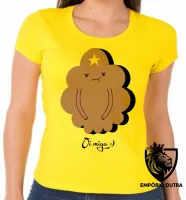 Baby look blusa feminina Princesa Caroço hora aventura adventure time - Foto 4