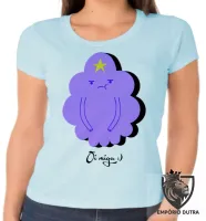 Baby look blusa feminina Princesa Caroço hora aventura adventure time - Foto 5