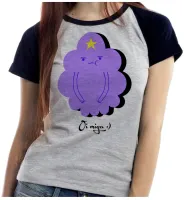Baby look blusa feminina Princesa Caroço hora aventura adventure time - Foto 6