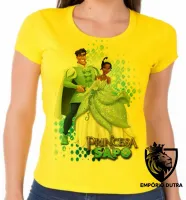 Baby look blusa feminina Princesa e o Sapo príncipe - Foto 3