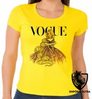 Baby look blusa feminina Rapunzel princesa - Foto 3