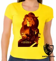 Baby look blusa feminina rei leão escar simba disney desenho - Foto 3