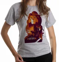 Baby look blusa feminina rei leão escar simba disney desenho - Foto 6