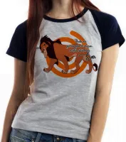 Baby look blusa feminina Rei Leão Scar minhas costas doem - Foto 5