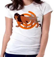 Baby look blusa feminina Rei Leão Scar minhas costas doem - Foto 6