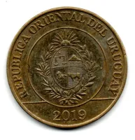 Uruguai - 2019 - 5 Pesos