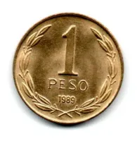 Chile - 1989 - 1 Peso