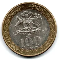 Chile - 2012 - 100 Pesos