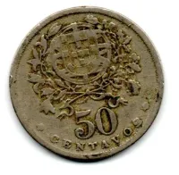 Portugal - 1929 - 50 Centavos - Foto 2
