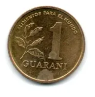Paraguai - 1993 - 1 Guarani - Foto 2