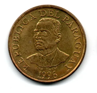 Paraguai - 1996 - 10 Guaranies