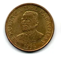 Paraguai - 1996 - 10 Guaranies